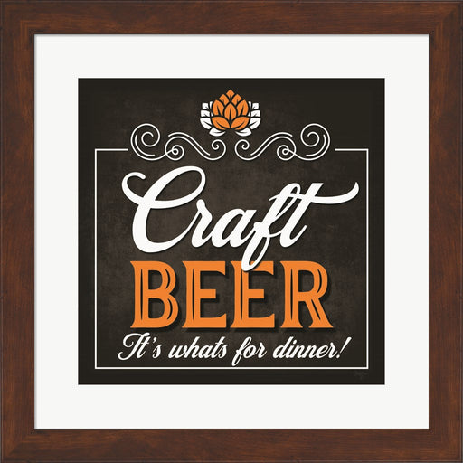 Craft Beer by Mollie B., Framed Art