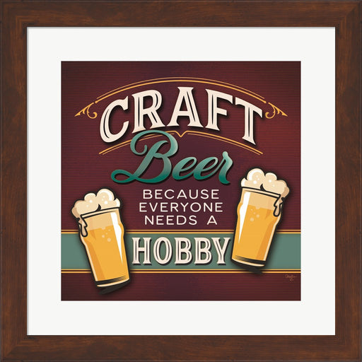 Because Everyone Needs a Hobby by Mollie B., Framed Art