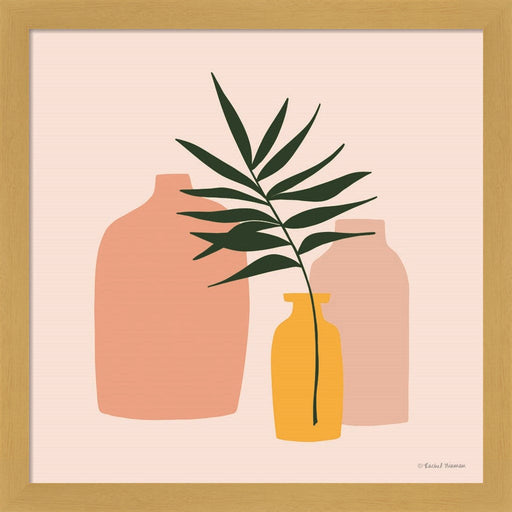 Modern Graphic Vases by Rachel Nieman, Framed Art