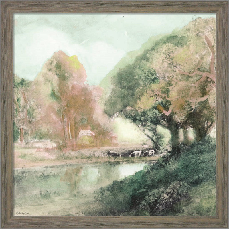 Peaceful Country 1 by Stellar Design Studio, Framed Art