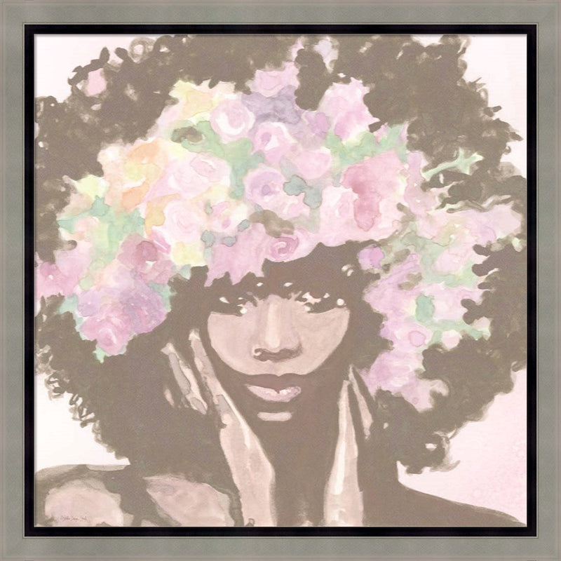 Floral Crown 1 by Stellar Design Studio, Framed Art