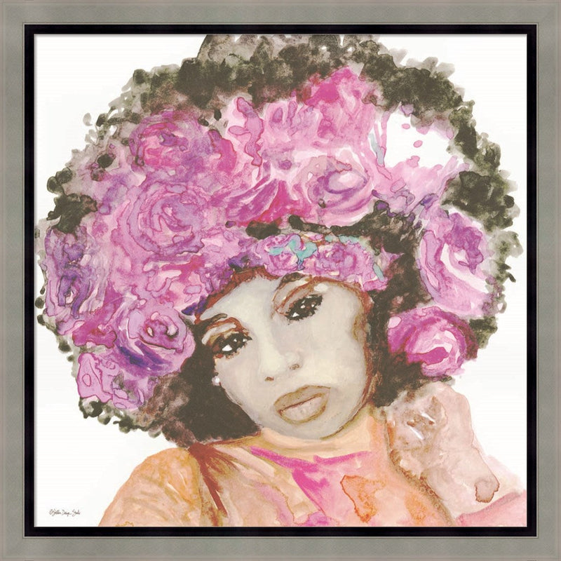 Floral Crown 3 by Stellar Design Studio, Framed Art
