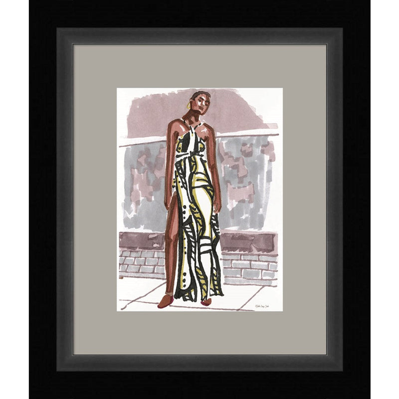 Fashion in the City 1 by Stellar Design Studio, Framed Art