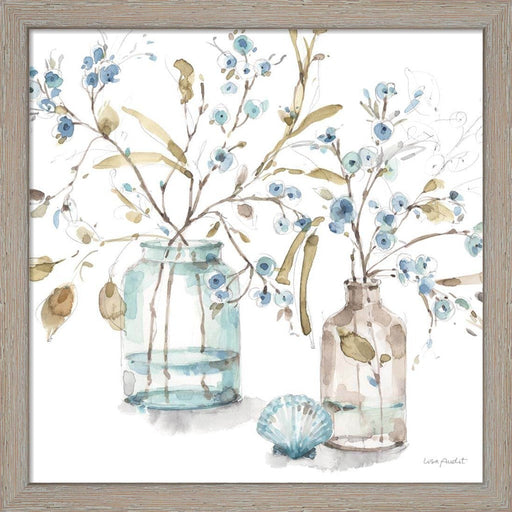 Blue Escape Coastal 02 by Lisa Audit, Framed Art
