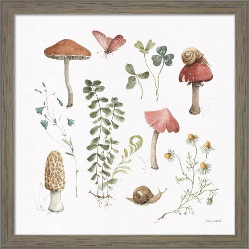 Forest Treasures 02 by Lisa Audit, Framed Art