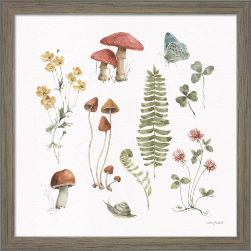 Forest Treasures 03 by Lisa Audit, Framed Art