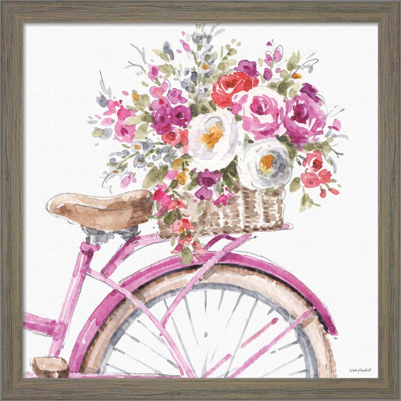 Obviously Pink 15A by Lisa Audit, Framed Art