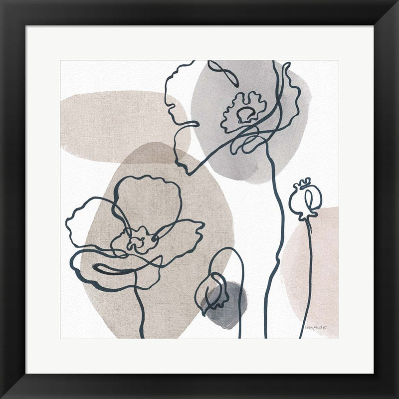 Think Neutral 03A by Lisa Audit, Framed Art