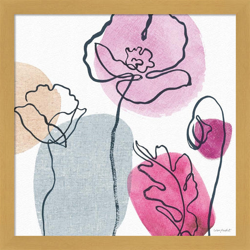 Think Pink 02A by Lisa Audit, Framed Art