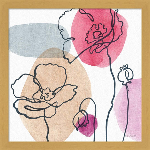 Think Pink 03A by Lisa Audit, Framed Art