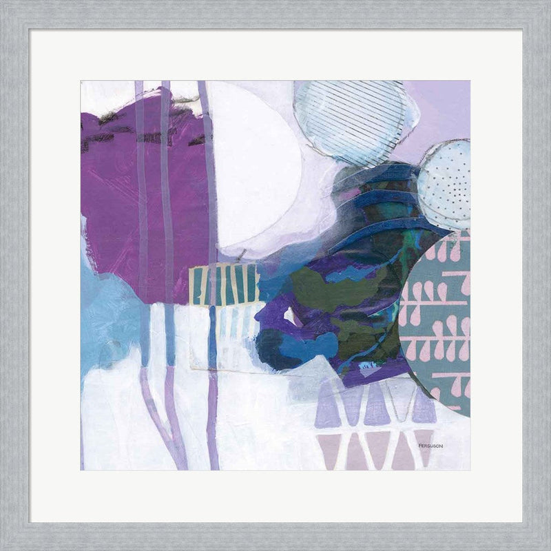 Abstract Layers IV by Kathy Ferguson, Framed Art