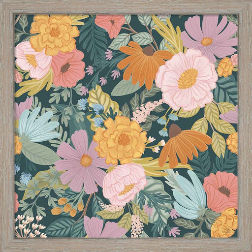 September Sweetness Pattern VIIB by Laura Marshall, Framed Art