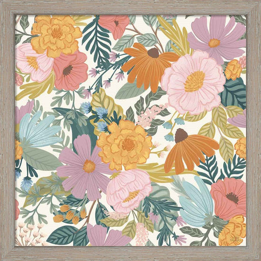 September Sweetness Pattern VIIA by Laura Marshall, Framed Art