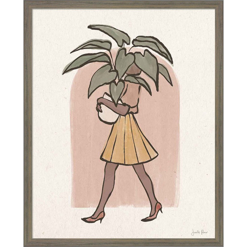 Plant Ladies II by Janelle Penner, Framed Art