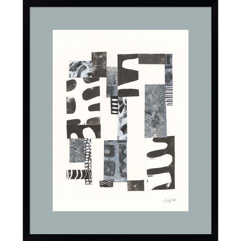 Overlap II by Courtney Prahl, Framed Art