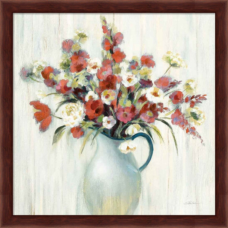 Coastal Bouquet Autumn by Silvia Vassileva, Framed Art