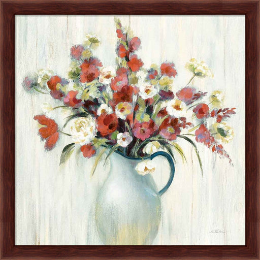 Coastal Bouquet Autumn by Silvia Vassileva, Framed Art