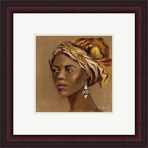 African Beauty II by Silvia Vassileva, Framed Art