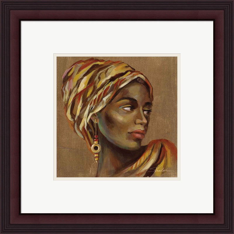 African Beauty I by Silvia Vassileva, Framed Art