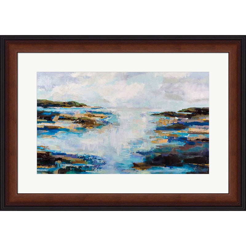 Morning Fog by Jeanette Vertentes, Framed Art