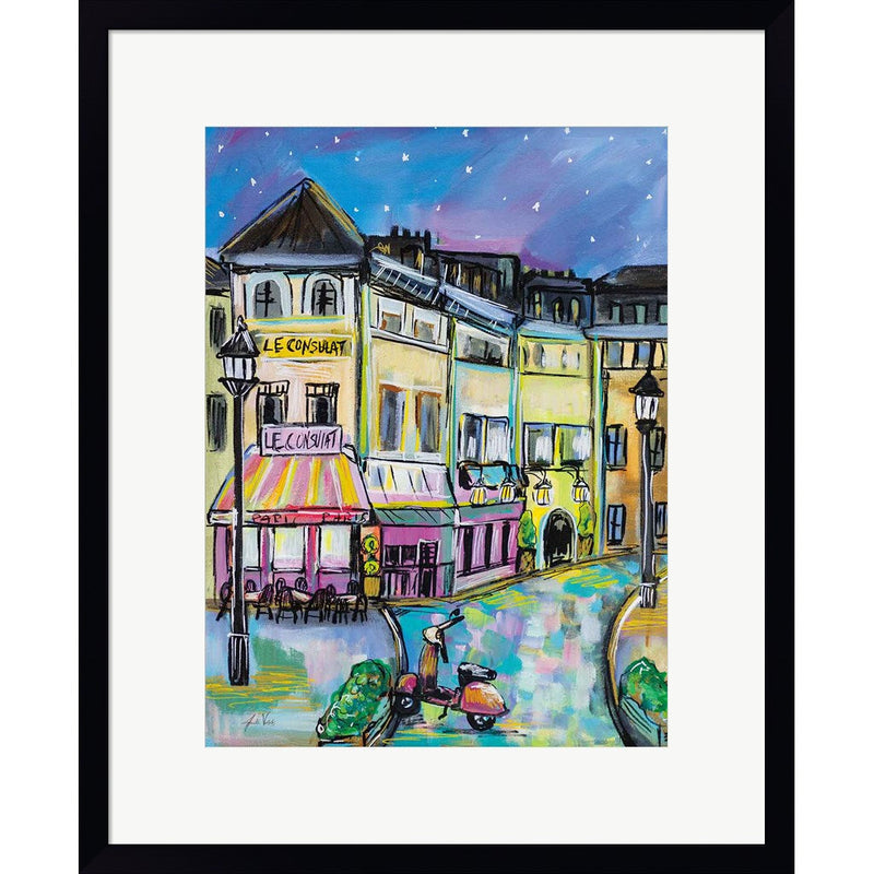 Paris Evening I by Jeanette Vertentes, Framed Art