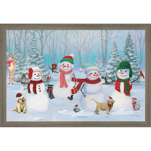 Dressed for Christmas V by James Wiens, Framed Art