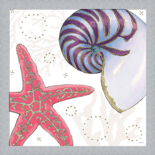 Shimmering Shells II by James Wiens, Framed Art