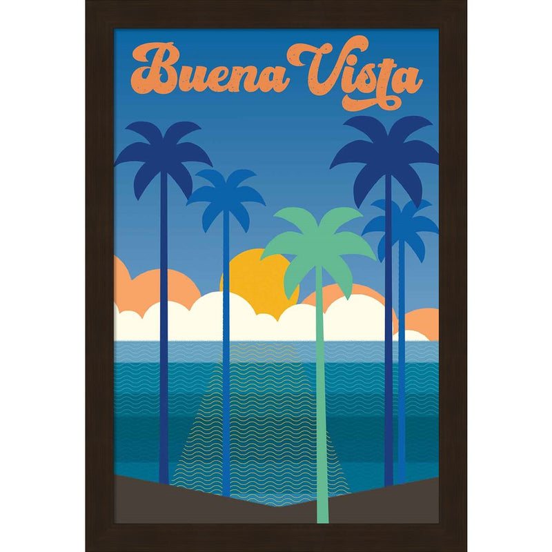 Buena Vista Clean by Wild Apple Portfolio, Framed Art