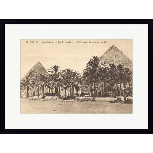 Egypt Postcard II by Wild Apple Portfolio, Framed Art
