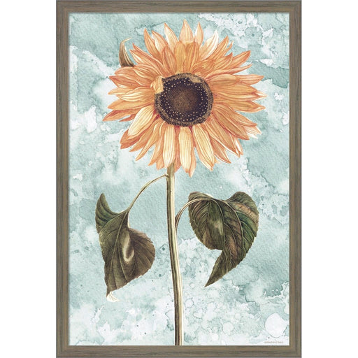 Vintage Sunflower by Bluebird Barn, Framed Art