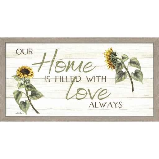 This Home Is Filled with Love Always by Susie Boyer, Framed Art