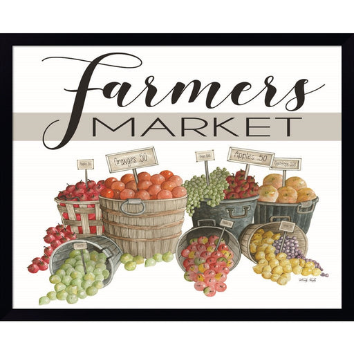 Farmer's Market by Cindy Jacobs, Framed Art