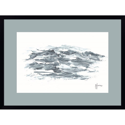 Turbulent Waters I by Georgia Janisse, Framed Art