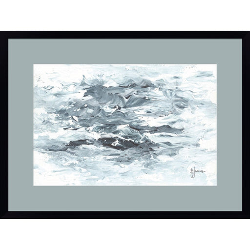 Turbulent Waters II by Georgia Janisse, Framed Art