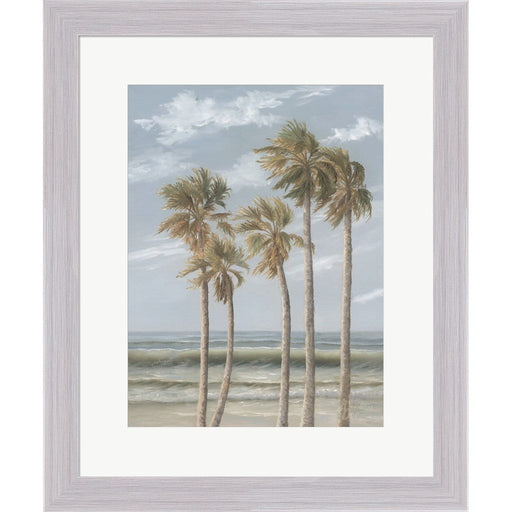 Wind in the Palms by Georgia Janisse, Framed Art