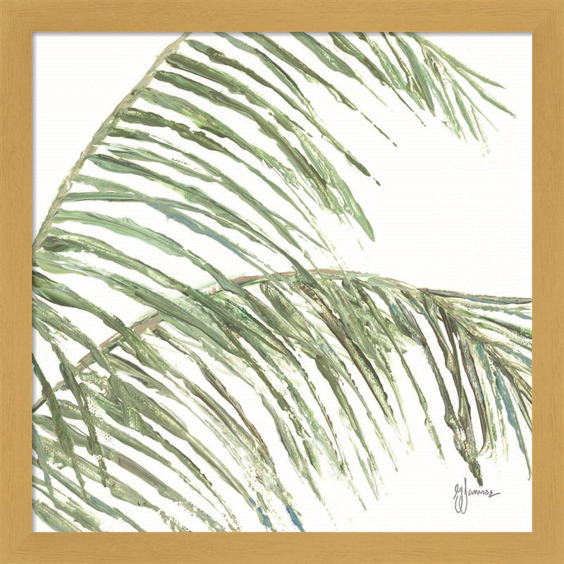 Two Palm Fronds I by Georgia Janisse, Framed Art