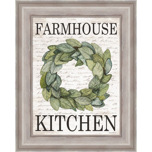 Farmhouse Kitchen by Lettered & Lined, Framed Art