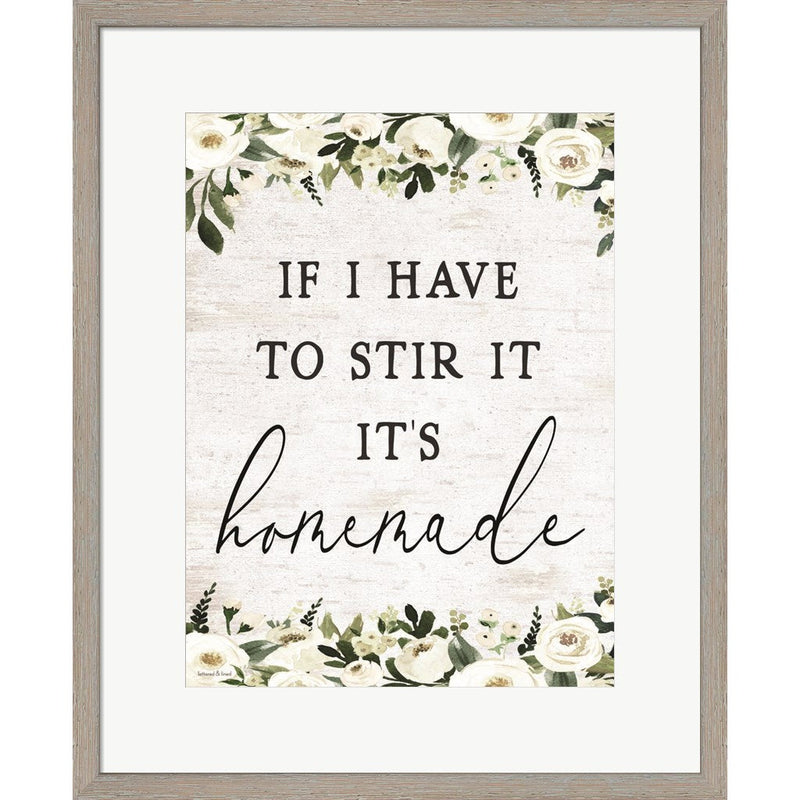 Homemade by Lettered & Lined, Framed Art