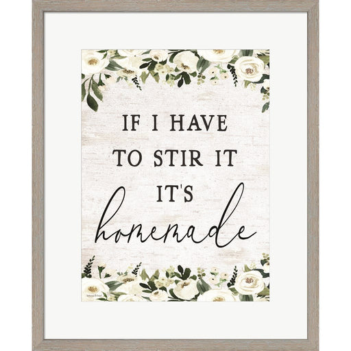 Homemade by Lettered & Lined, Framed Art