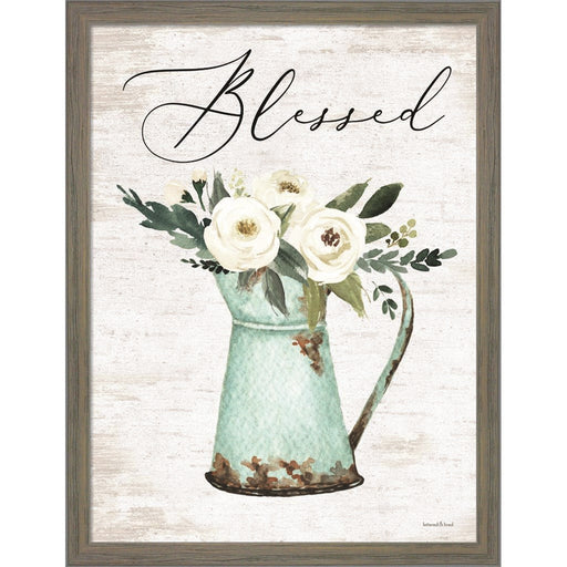 Blessed by Lettered & Lined, Framed Art