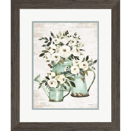 Charming Flowers by Lettered & Lined, Framed Art