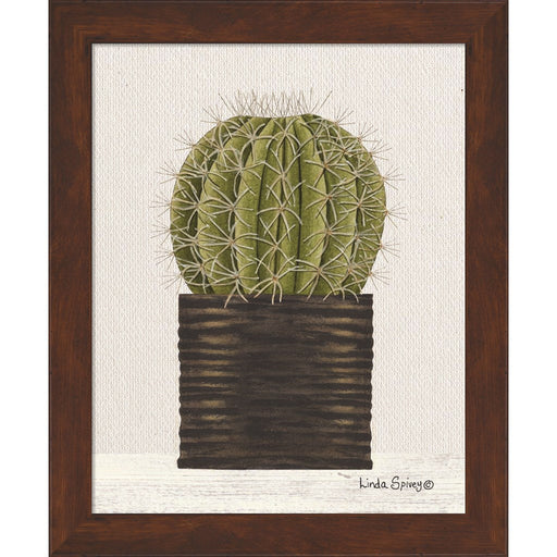 Potted Cactus by Linda Spivey, Framed Art