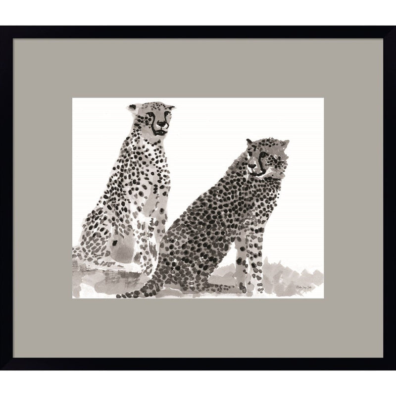 Cheetahs by Stellar Design Studio, Framed Art