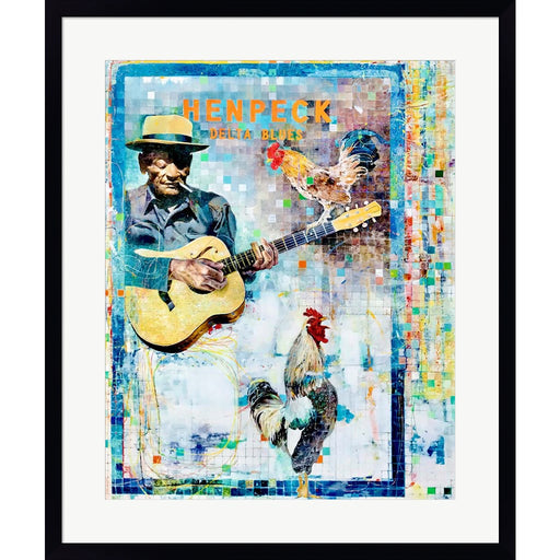 Hen Peck by Noland Anderson, Framed Art