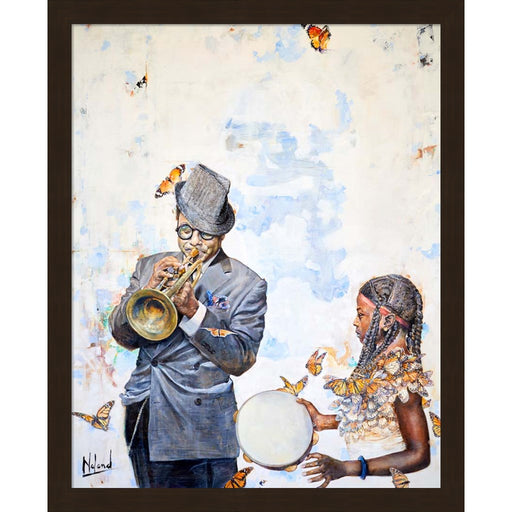 Voodoo In The Vibes by Noland Anderson, Framed Art