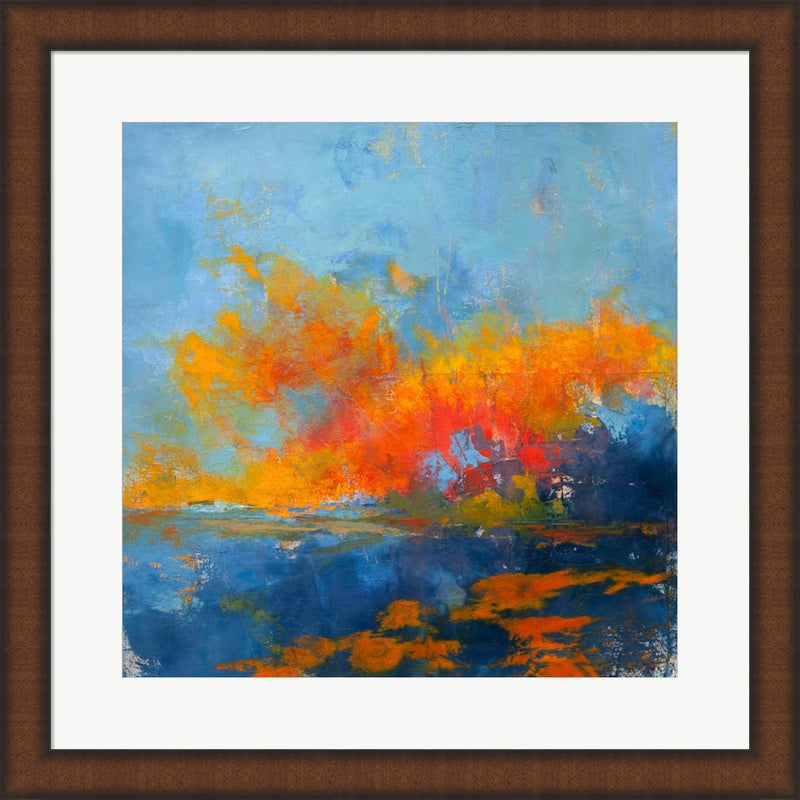 Blue on Blue by Patrick Dennis, Framed Art