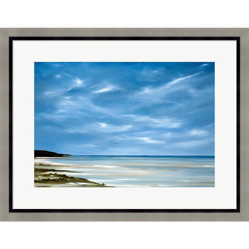Outgoing Tide by Rick Fleury, Framed Art