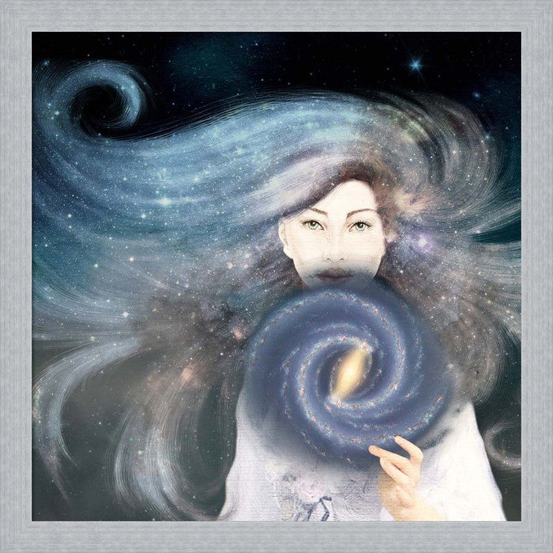 My Secret Universe by Paula Belle Flores, Framed Art