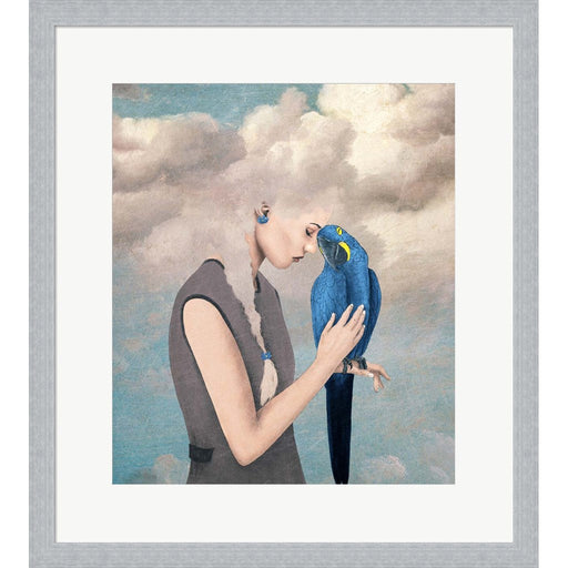 You Are Safe With Me by Paula Belle Flores, Framed Art