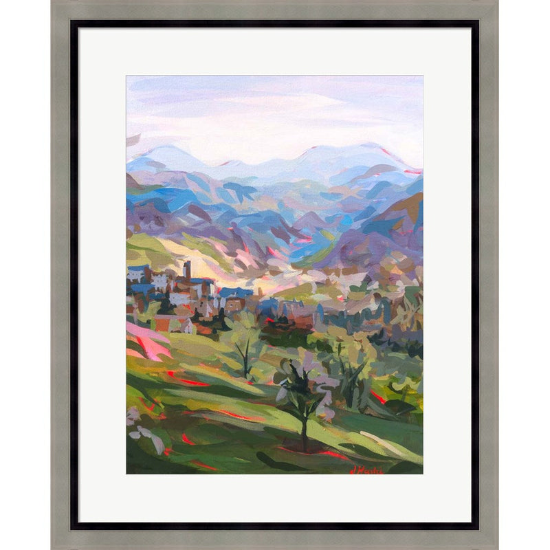 Italian Hillside by Joanne Hastie, Framed Art